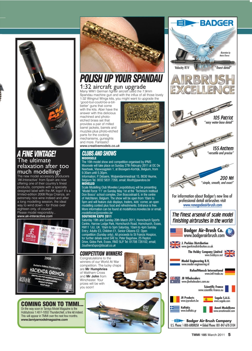 Tamiya Model Magazine 185 (2011.03)